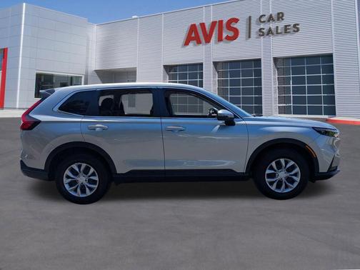 Solar Silver Metallic 2025 Honda CR-V LX AWD