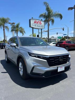 Solar Silver Metallic 2025 Honda CR-V LX AWD