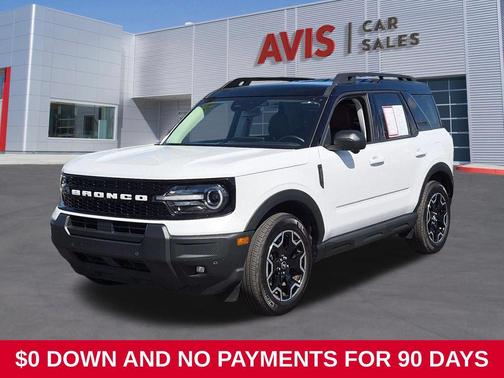 Oxford White 2025 Ford Bronco Sport Outer Banks