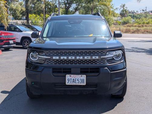Shadow Black 2025 Ford Bronco Sport Big Bend