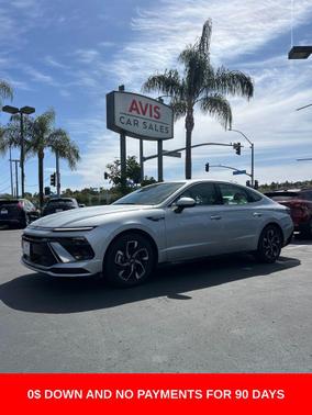 Aero Silver 2025 Hyundai SONATA SEL