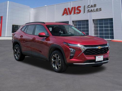 Crimson Metallic 2025 Chevrolet Trax LT