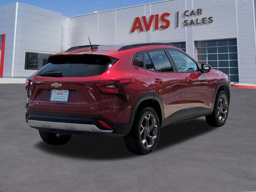 Crimson Metallic 2025 Chevrolet Trax LT