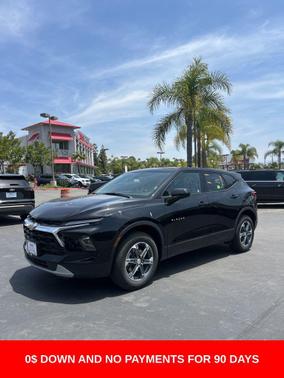 Black 2025 Chevrolet Blazer 2LT