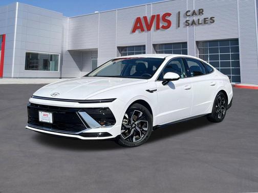 Serenity White 2025 Hyundai SONATA SEL