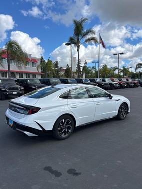 Serenity White 2025 Hyundai SONATA SEL