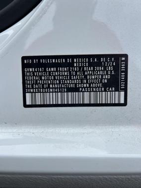 Pure White 2025 Volkswagen Jetta 1.5T Sport