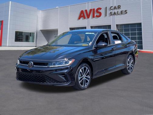 Deep Black Pearl 2025 Volkswagen Jetta 1.5T Sport