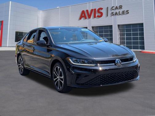 Deep Black Pearl 2025 Volkswagen Jetta 1.5T Sport