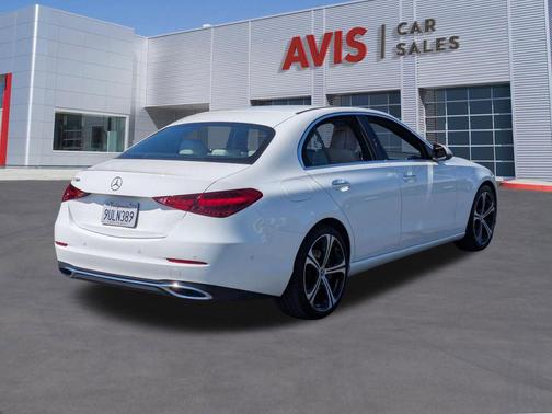 White 2025 Mercedes-Benz C-Class C 300