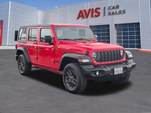 Red Clearcoat 2025 Jeep Wrangler Sport S