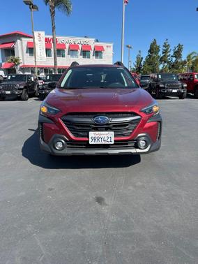 Crimson Red Pearl 2025 Subaru Outback Premium