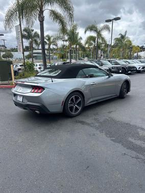 Iconic Silver Metallic 2025 Ford Mustang EcoBoost Premium