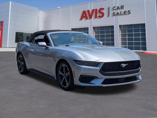 Iconic Silver Metallic 2025 Ford Mustang EcoBoost Premium
