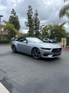 Iconic Silver Metallic 2025 Ford Mustang EcoBoost Premium