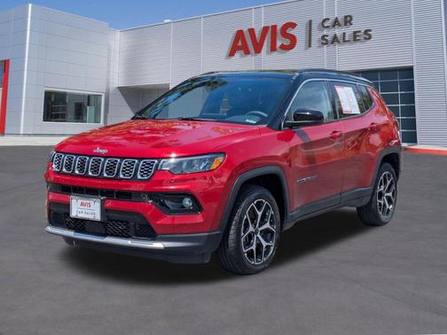 Red Hot Pearlcoat 2025 Jeep Compass Limited