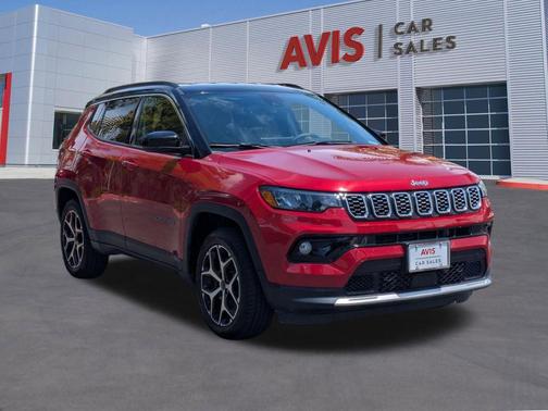 Red Hot Pearlcoat 2025 Jeep Compass Limited