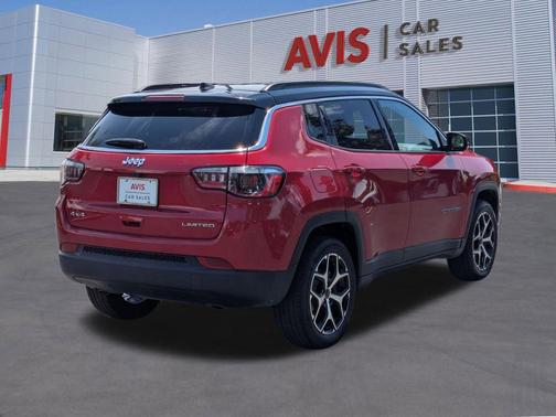 Red Hot Pearlcoat 2025 Jeep Compass Limited