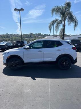 Summit White 2024 Buick Encore GX Sport Touring