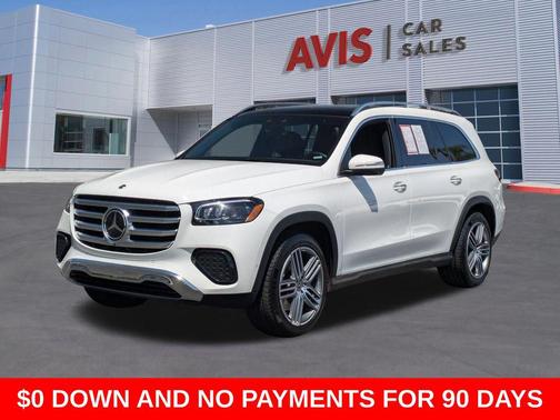 White 2025 Mercedes-Benz GLS 450 4MATIC
