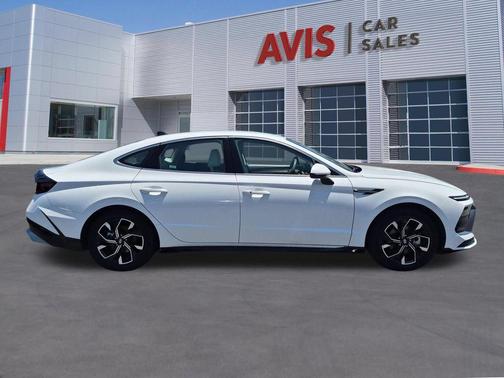 Serenity White 2025 Hyundai SONATA SEL
