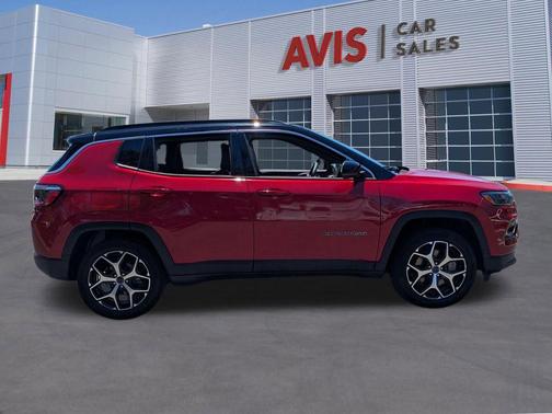 Red Hot Pearlcoat 2025 Jeep Compass Limited