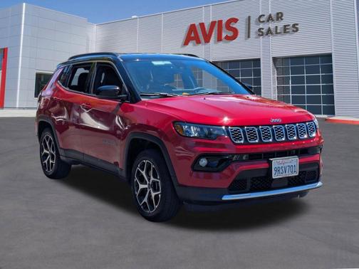Red Hot Pearlcoat 2025 Jeep Compass Limited