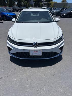 Pure White 2025 Volkswagen Jetta 1.5T S