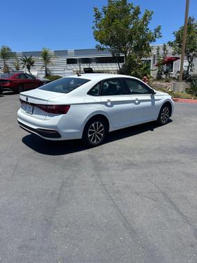 Pure White 2025 Volkswagen Jetta 1.5T S