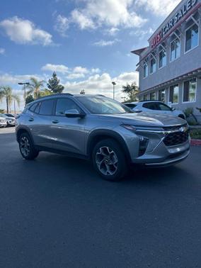 Silver 2025 Chevrolet Trax LT
