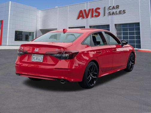 Rallye Red 2025 Honda Civic Sport