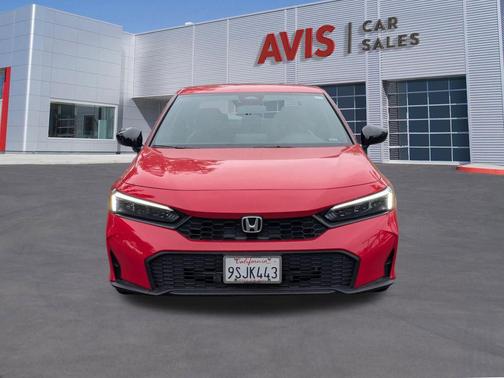 Rallye Red 2025 Honda Civic Sport