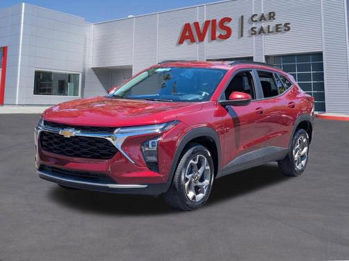 Crimson Metallic 2025 Chevrolet Trax LT