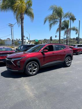 Red 2025 Chevrolet Trax LT