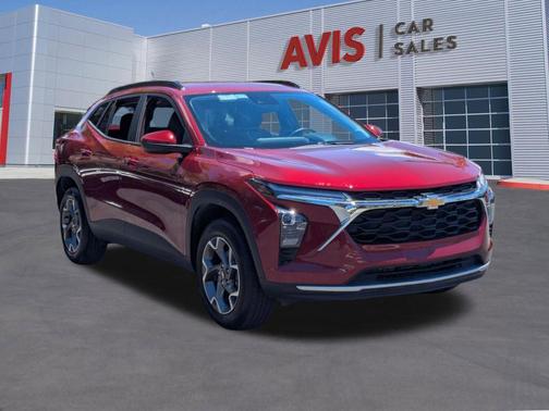 Crimson Metallic 2025 Chevrolet Trax LT