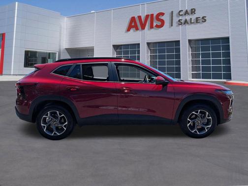 Crimson Metallic 2025 Chevrolet Trax LT