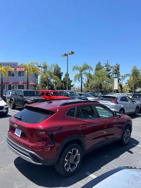 Red 2025 Chevrolet Trax LT