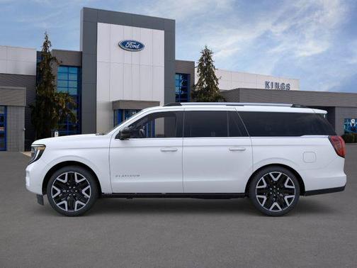 White Metallic 2026 Ford Expedition Max Platinum