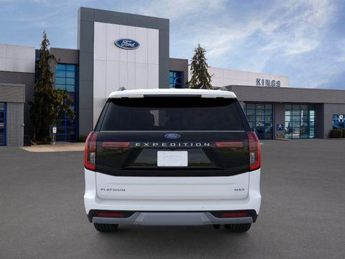 White Metallic 2026 Ford Expedition Max Platinum