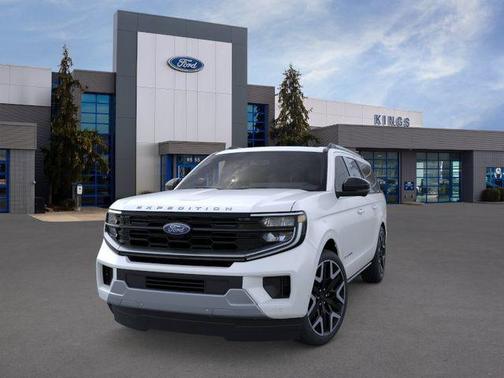 White Metallic 2026 Ford Expedition Max Platinum