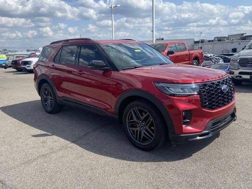 Red Metallic 2025 Ford Explorer ST