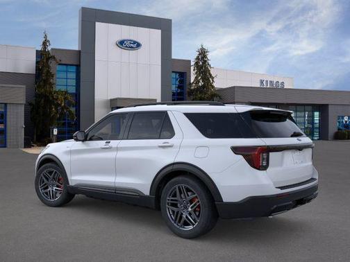 SPACE WHITE METALLIC 2026 Ford Explorer ST-Line
