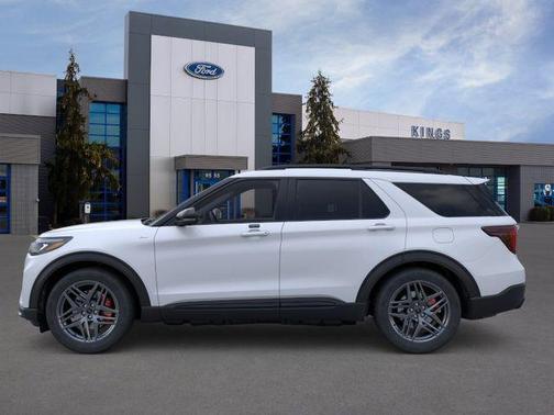 SPACE WHITE METALLIC 2026 Ford Explorer ST-Line