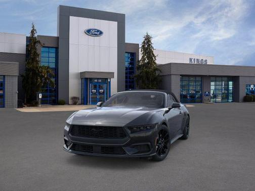 SHADOW BLACK 2026 Ford Mustang EcoBoost Premium