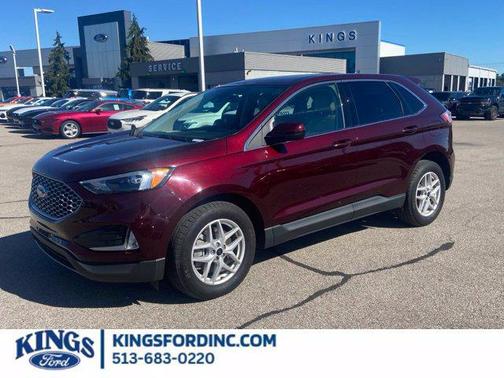Burgundy Velvet Metallic Tinted Clearcoat 2023 Ford Edge SEL
