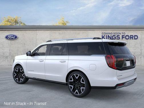 Star White Metallic Tri-Coat 2026 Ford Expedition Max Platinum