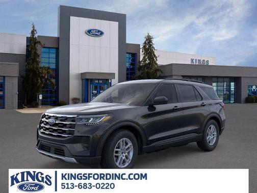 Agate Black Metallic 2026 Ford Explorer Active