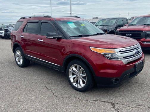 Ruby Red Metallic 2014 Ford Explorer XLT