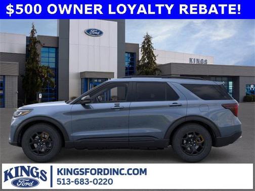 Vapor Blue Metallic 2026 Ford Explorer Tremor