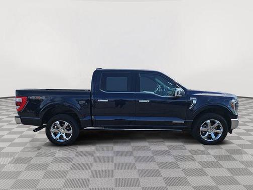 Antimatter Blue Metallic 2022 Ford F-150 King Ranch